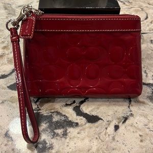 Coach wristlet